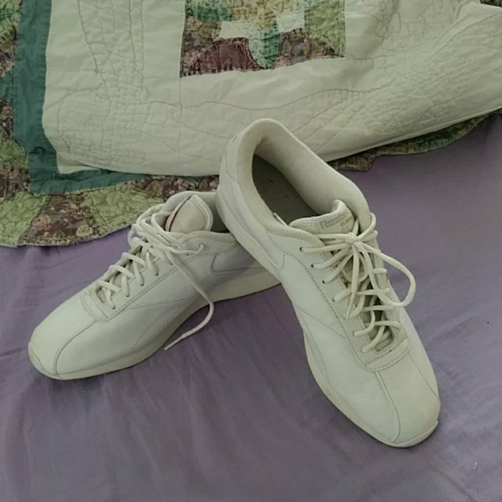 Reebok white size 10